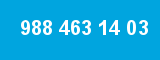 988 463 14 03 988 463 14 03